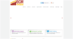 Desktop Screenshot of ecr4kids.com